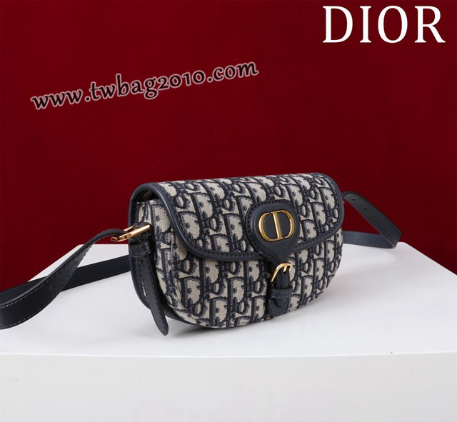 Dior专柜2025新款迪奥高仿原单老花波比Bobby手袋单肩斜挎女包 djfk1657